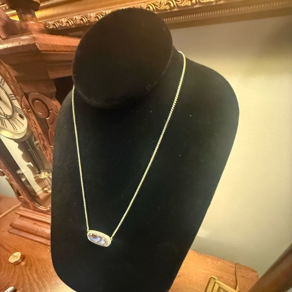 Kendra Scott Eva 14k Gold Multicolor Abalone 19” Pendant Necklace - Picture 3 of 12